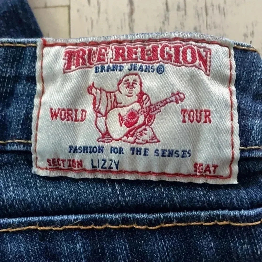 True Religion Lizzy cropped jeans- size 29 - Picture 3 of 3